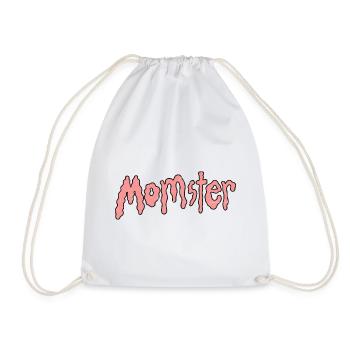 Momster - Turnbeutel - Weiß - Vorne
