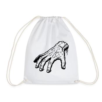 Eine Hand für alle Fälle - Turnbeutel - Weiß - Vorne