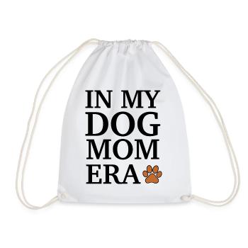 In My Dog Mom Era - Turnbeutel - Weiß - Vorne