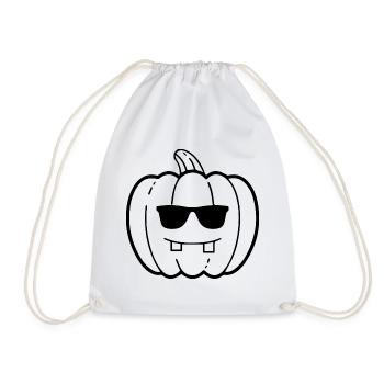 Funny pumking - Turnbeutel - Weiß - Vorne