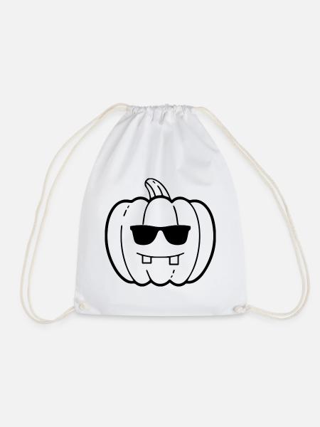 Funny pumking - Turnbeutel - Weiß