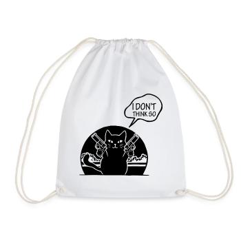 Cat cat - Turnbeutel - Weiß - Vorne