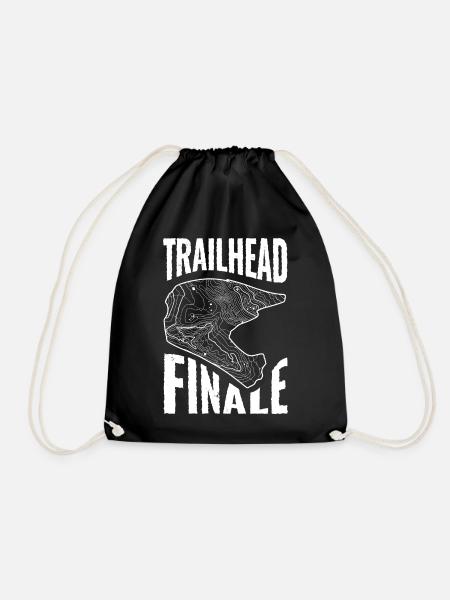Mountainbike T-Shirt Trailhead Finale Ligure - Turnbeutel - Schwarz