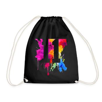 11 YEARS 11TH BIRTHDAY - Drawstring Bag - black - Front