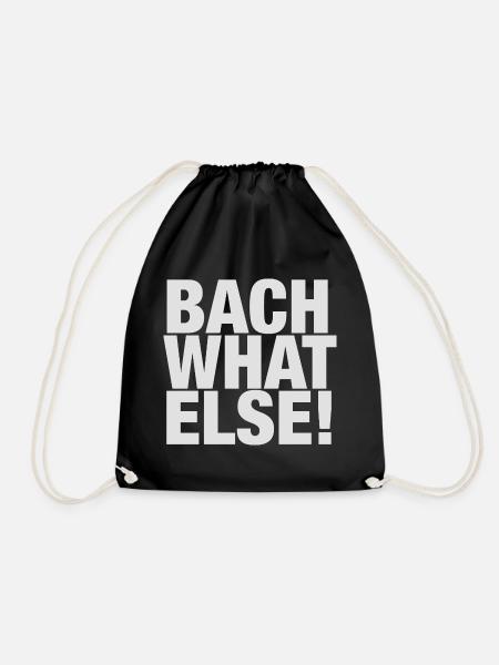T-shirt de Johann Sebastian Bach - Sac de sport léger - noir
