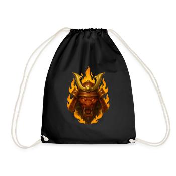 EMBER RONIN - Drawstring Bag - black - Front
