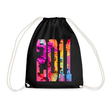 BUNT 15TH BIRTHDAY 2011 - Drawstring Bag - black - Front