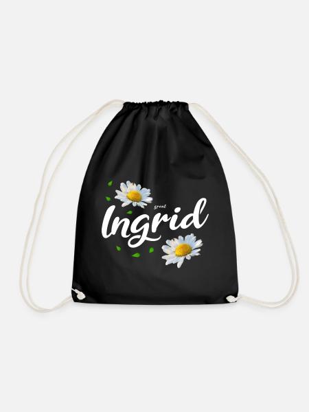 Ingrid - Turnbeutel - Schwarz