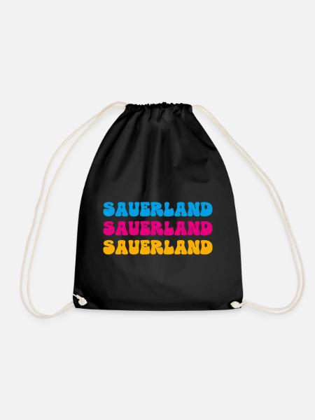 Sauerland - Turnbeutel - Schwarz