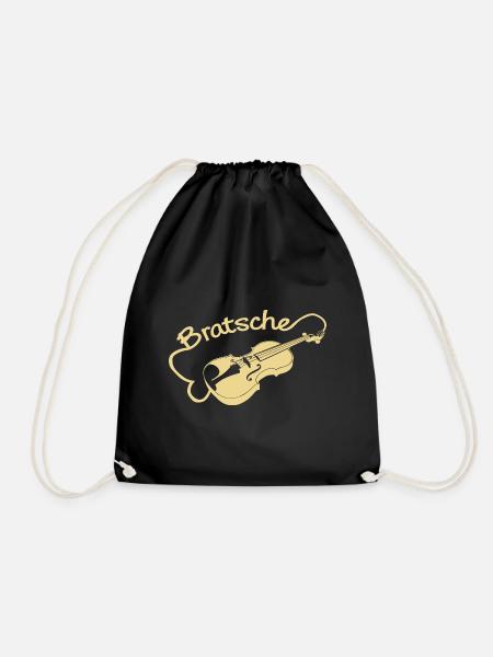Bratsche - Turnbeutel - Schwarz