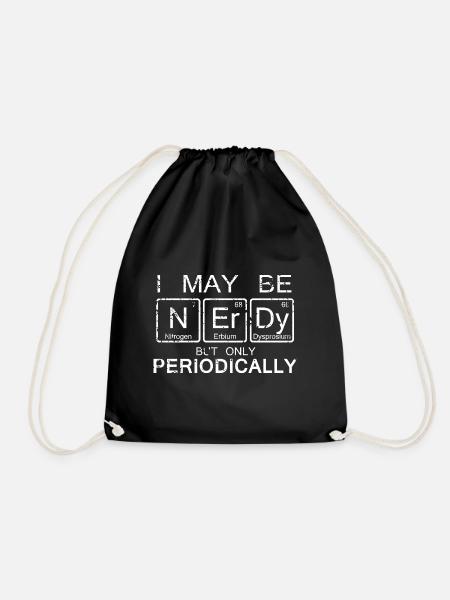 Nerdy - Turnbeutel - Schwarz