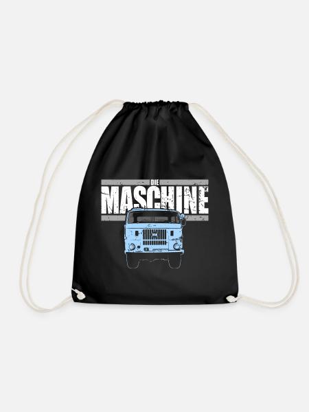 W50 - Die Maschine - Turnbeutel - Schwarz