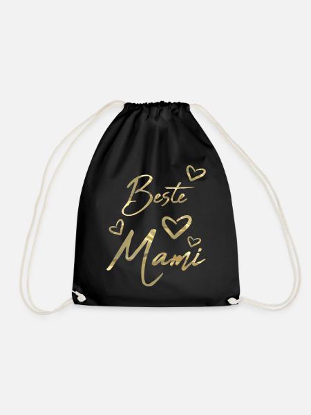 Beste Mami - Turnbeutel - Schwarz