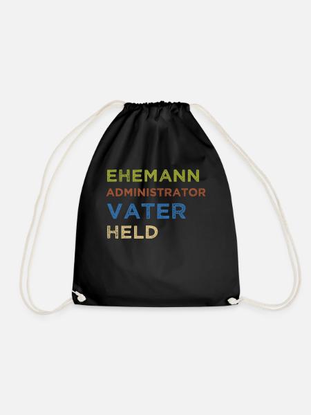 Administrator IT Administrator Admin Informatik - Turnbeutel - Schwarz