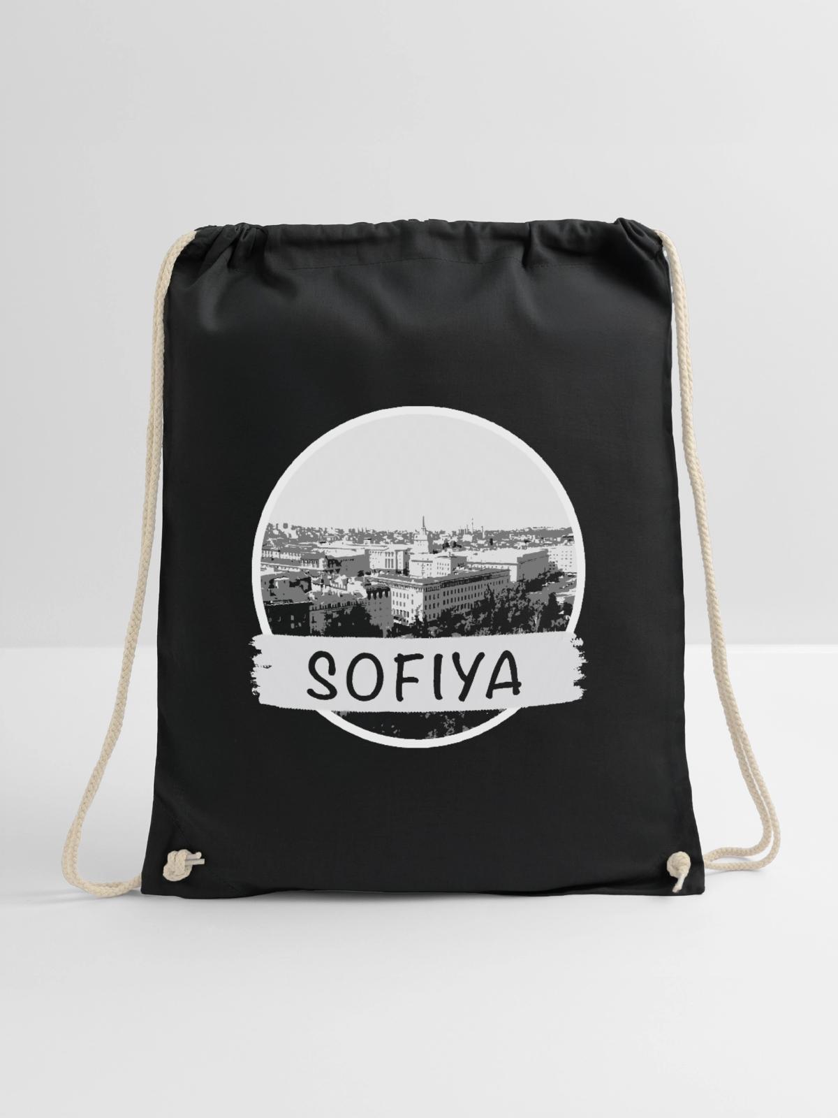 Sofia City - Turnbeutel - Schwarz - Vorne