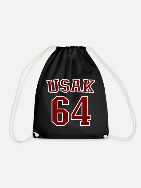 Usak 64 - Turnbeutel - Schwarz