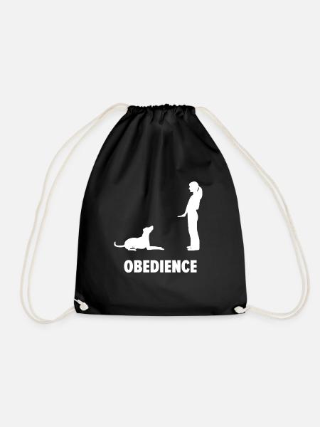 Präziser Obedience Turniersport - Turnbeutel - Schwarz