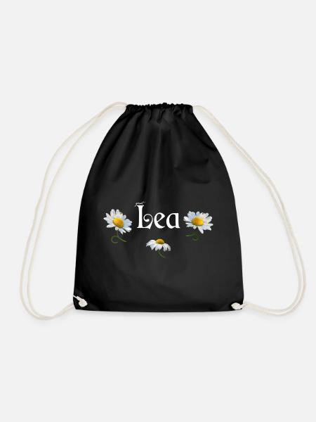 Lea Geburtstag Lea - Turnbeutel - Schwarz