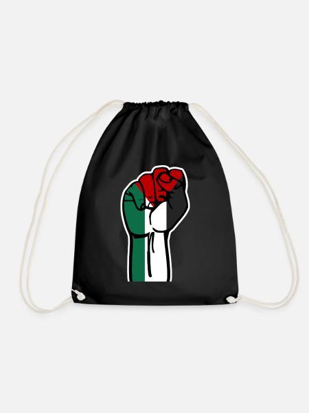 Freies Palästina Revolution - Turnbeutel - Schwarz