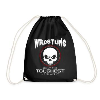 Wrestling - Turnbeutel - Schwarz - Vorne
