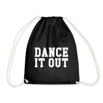 Dance it out - Turnbeutel - Schwarz - Vorne