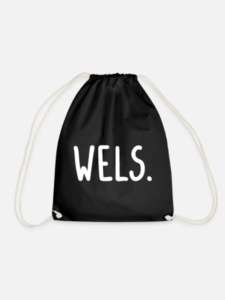 Wels Österreich - Turnbeutel - Schwarz