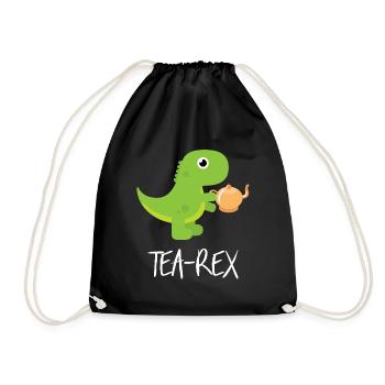 Tee - Turnbeutel - Schwarz - Vorne