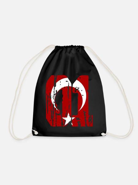 Adana 01 used Styl - Turnbeutel - Schwarz