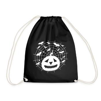 Halloween - Turnbeutel - Schwarz - Vorne