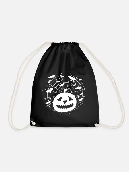 Halloween - Turnbeutel - Schwarz