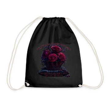 Dark Romance Bookish Merch - Spicy Villain - Turnbeutel - Schwarz - Vorne