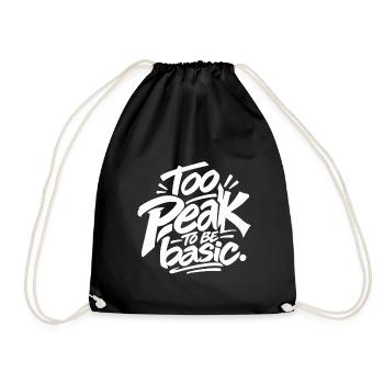 Look Good Feel Good Graffiti - Turnbeutel - Schwarz - Vorne