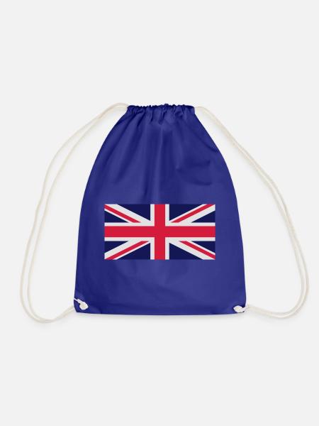 UNION JACK 2 - Turnbeutel - Königsblau