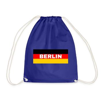 La ville de Berlin sous pavillon allemand - Sac de sport léger - bleu roi - Devant