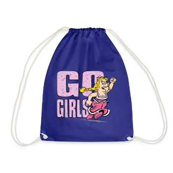 Asterix & Obelix Go Girls Gutemine - Turnbeutel - Königsblau - Vorne