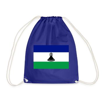 Lesotho - Turnbeutel - Königsblau - Vorne