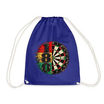180 Dartboard Fusion - Turnbeutel - Königsblau - Vorne