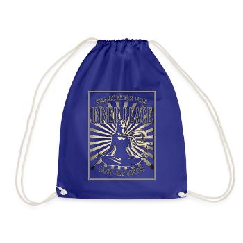 Yoga Instructor Searching For Inner Yoga Teacher - Turnbeutel - Königsblau - Vorne