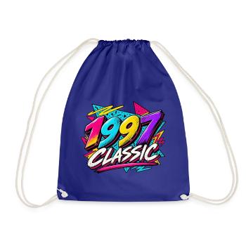 1997 Classic Neon Retro - Turnbeutel - Königsblau - Vorne