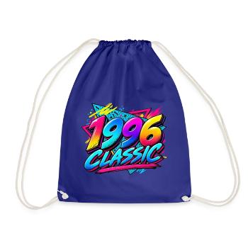 1996 Classic Retro Neon - Turnbeutel - Königsblau - Vorne