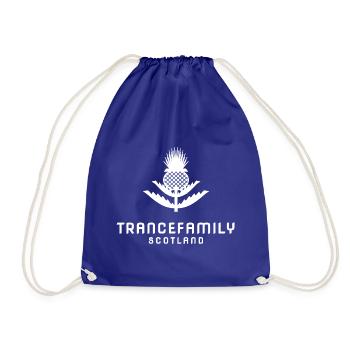 TranceFamily Scotland - Thistle Trance - Turnbeutel - Königsblau - Vorne
