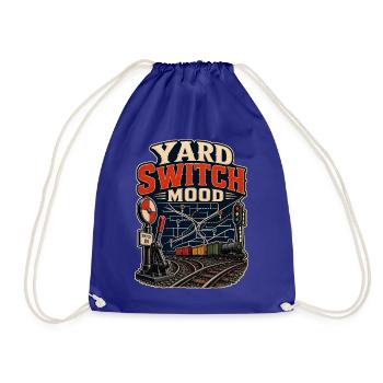 YARD SWITCH MOOD - Turnbeutel - Königsblau - Vorne