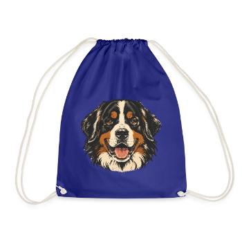 Alter-Berner Sennenhund - Turnbeutel - Königsblau - Vorne