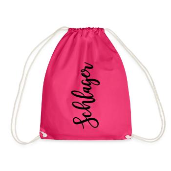 Schlager (Farbwechsel) - Turnbeutel - Fuchsia - Vorne