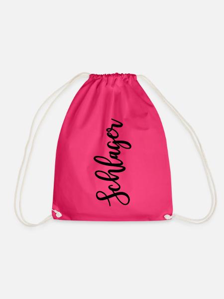 Schlager (Farbwechsel) - Turnbeutel - Fuchsia