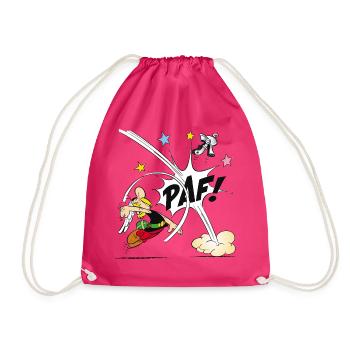 Asterix & Obelix - Asterix Faust - Turnbeutel - Fuchsia - Vorne