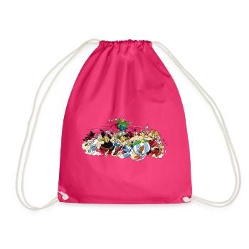 Asterix & Obelix - Attacke - Turnbeutel - Fuchsia - Vorne