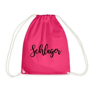Schlager (Farbwechsel) - Turnbeutel - Fuchsia - Vorne