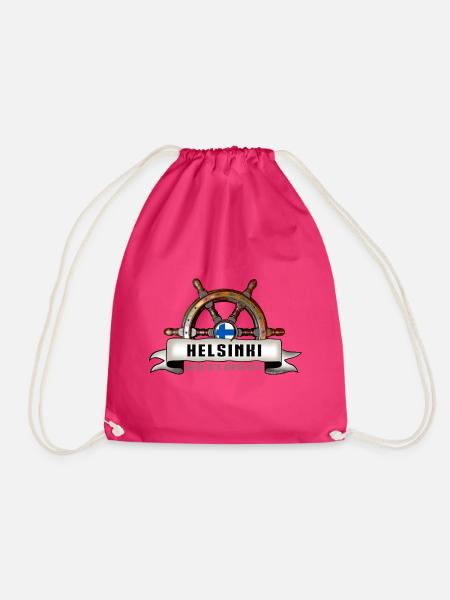 Helsinki Ruori - Marine Textilien und Geschenke - Turnbeutel - Fuchsia