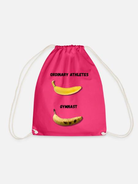 Ordinary Athletes vs Gymnast  - Turnbeutel - Fuchsia